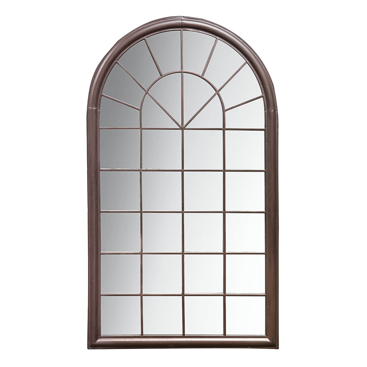 Distressed Brown Orlanda Outdoor Mirror - HUS & CO.