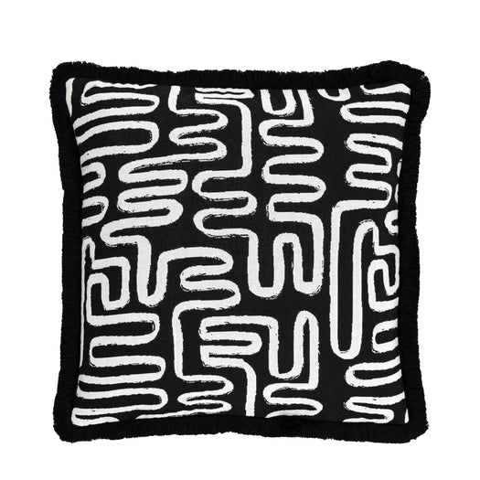 Annecy Black Cushion Cover - hus & co.