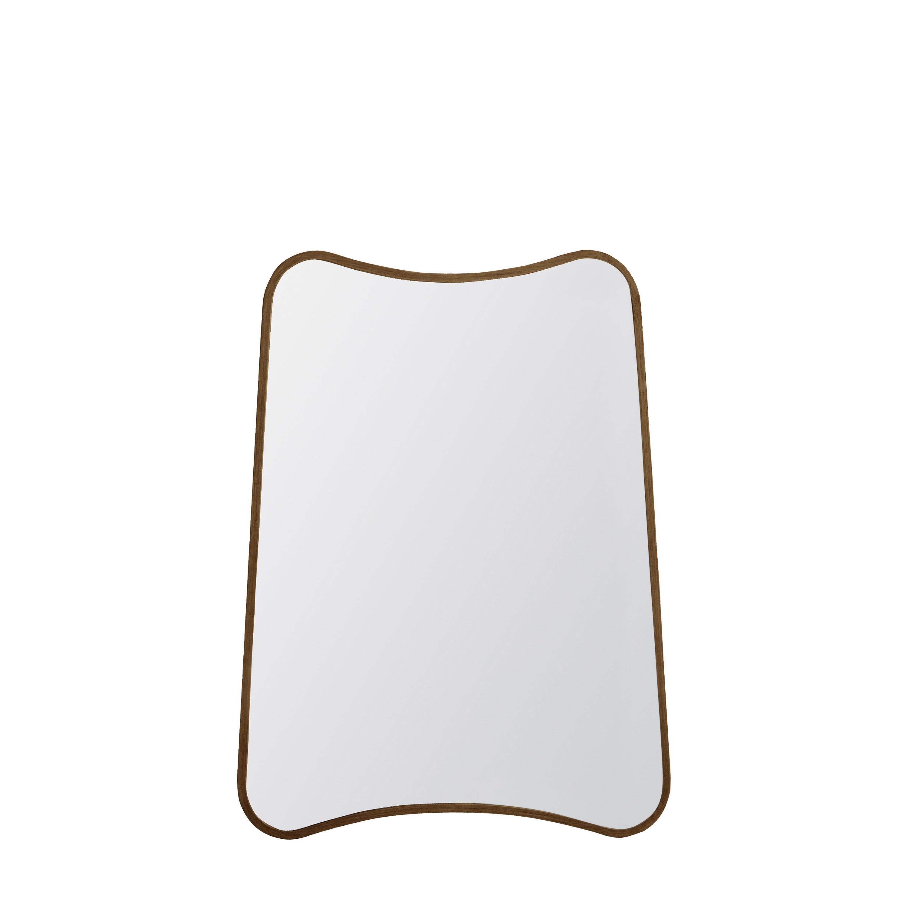 Small Kurva Mirror - Gold - hus & co.