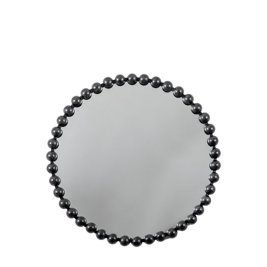 Ceretti Round Mirror - Black - hus & co.