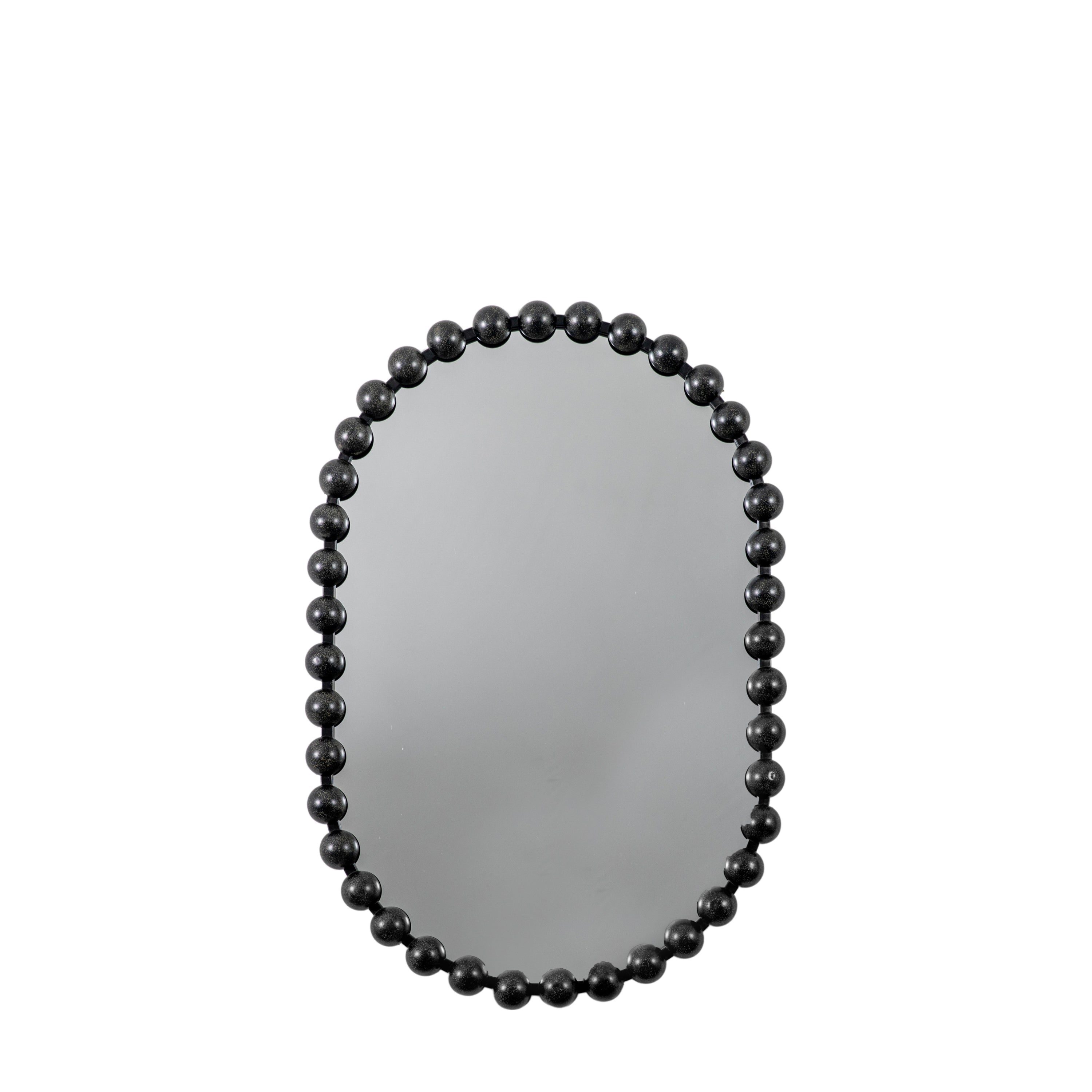 Ceretti Rounded Rectangle Mirror - Black - hus & co.