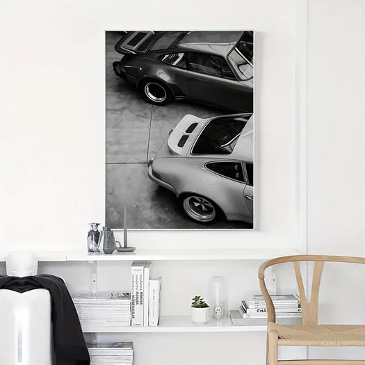 Sports Car Canvas Poster - HUS & CO.